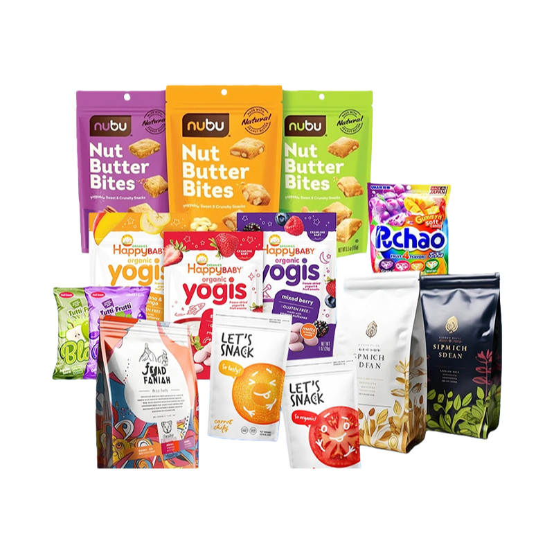 Food Packaging Bags, Three-Side Seal Zipper Bags, Pearl Bags, Mother-And-Daughter Bags, Double-Sealed Bags, PE Shielded Bags, Aluminum Foil Bags, Etc.