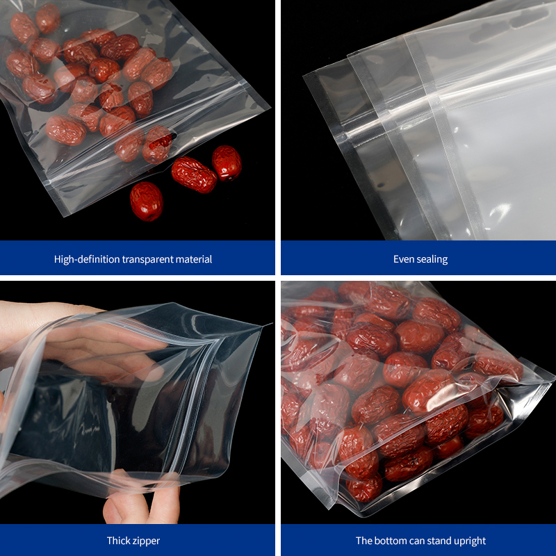 Transparent Self-Sealing Bag