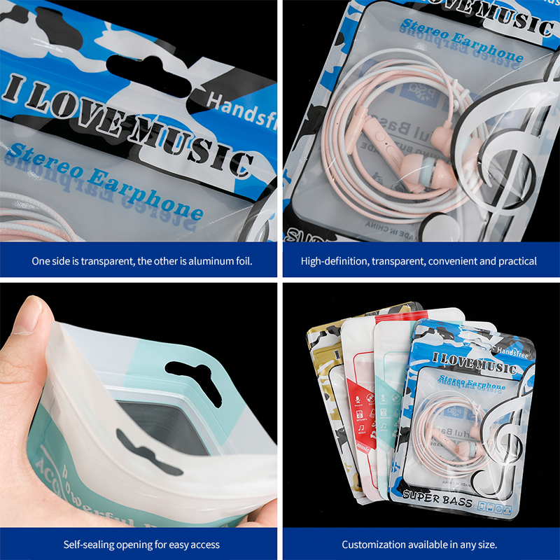 Headphone Cable Packaging Bag