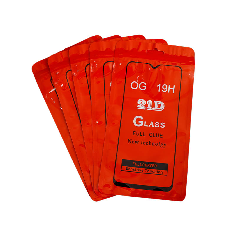 Mobile Phone Tempered Glass Screen Protector Packaging Bag